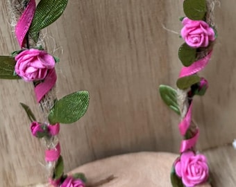 Fairy Swing - Hot Pink Roses