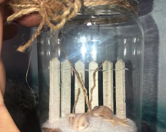 Beach in a jar