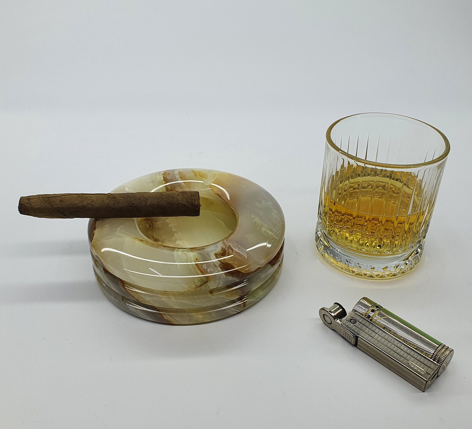 Ashtray Onyx ashtray Marble ashtray Onyx cigar box Etsy