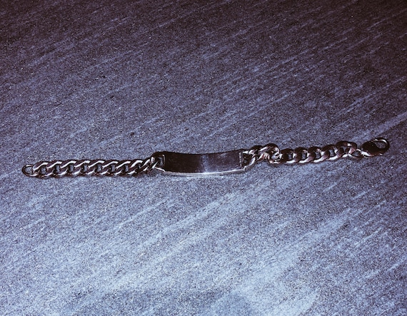 Authentic Tiffany & Co. Mens Sterling Silver ID Chain Authentic Tiffany & Co. Mens Sterling Silver ID Chain