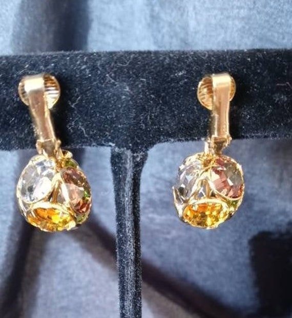 Vintage and Very Exquisite Multi color Citrine Ge… - image 5