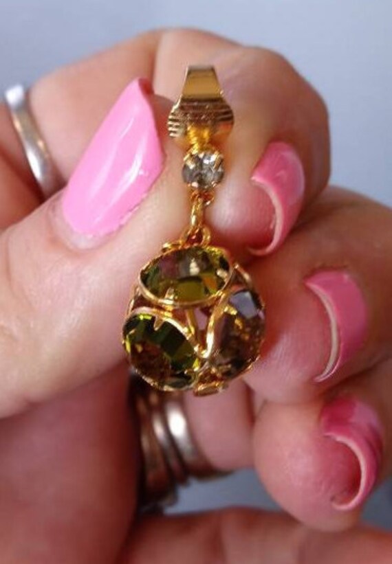 Vintage and Very Exquisite Multi color Citrine Ge… - image 6
