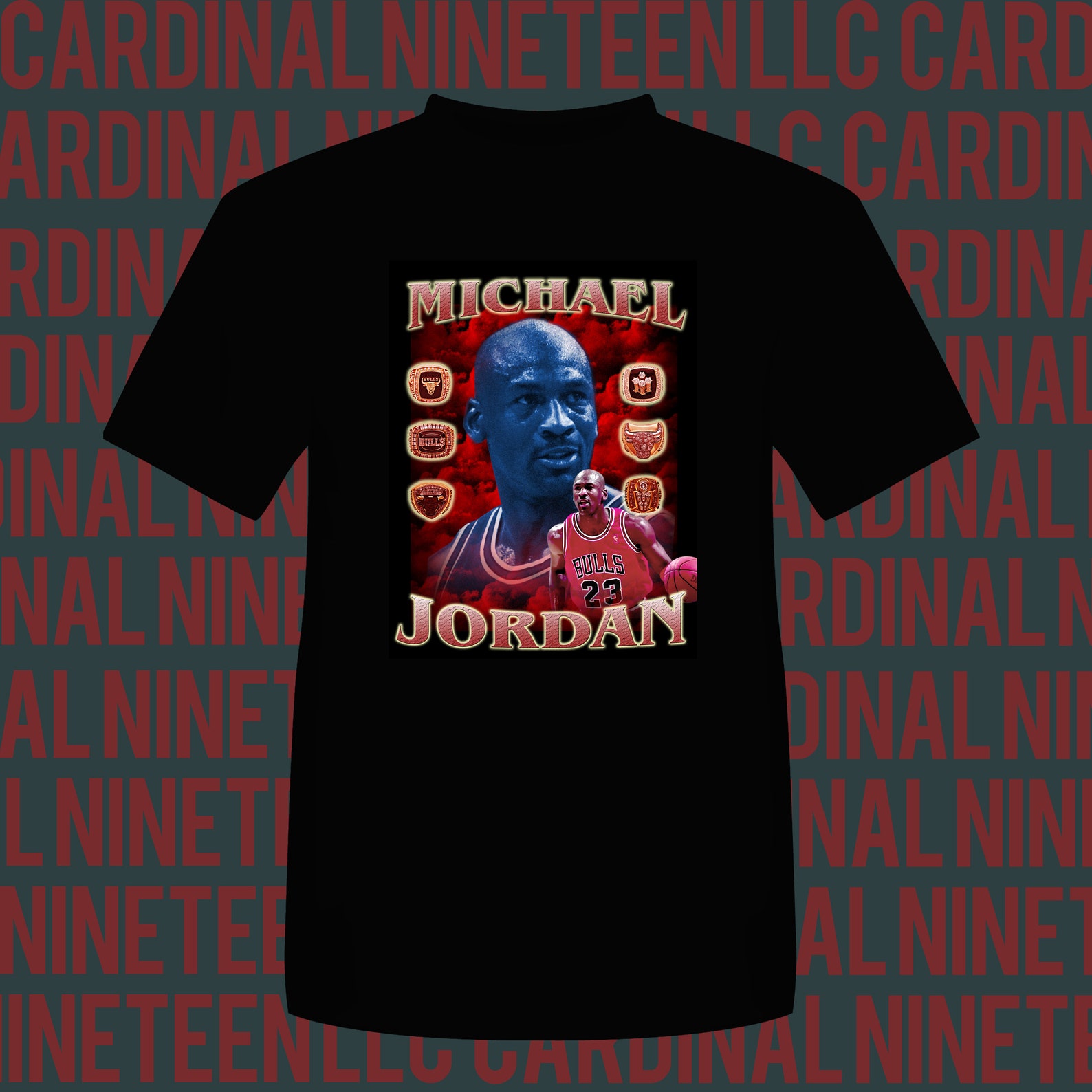 Jordan 6 Rings Retro T-shirt | Etsy