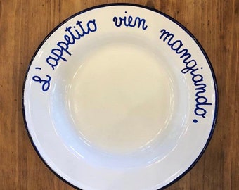 piatti decorati a mano