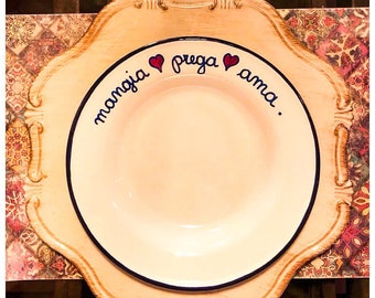 AA love hand-decorated plates