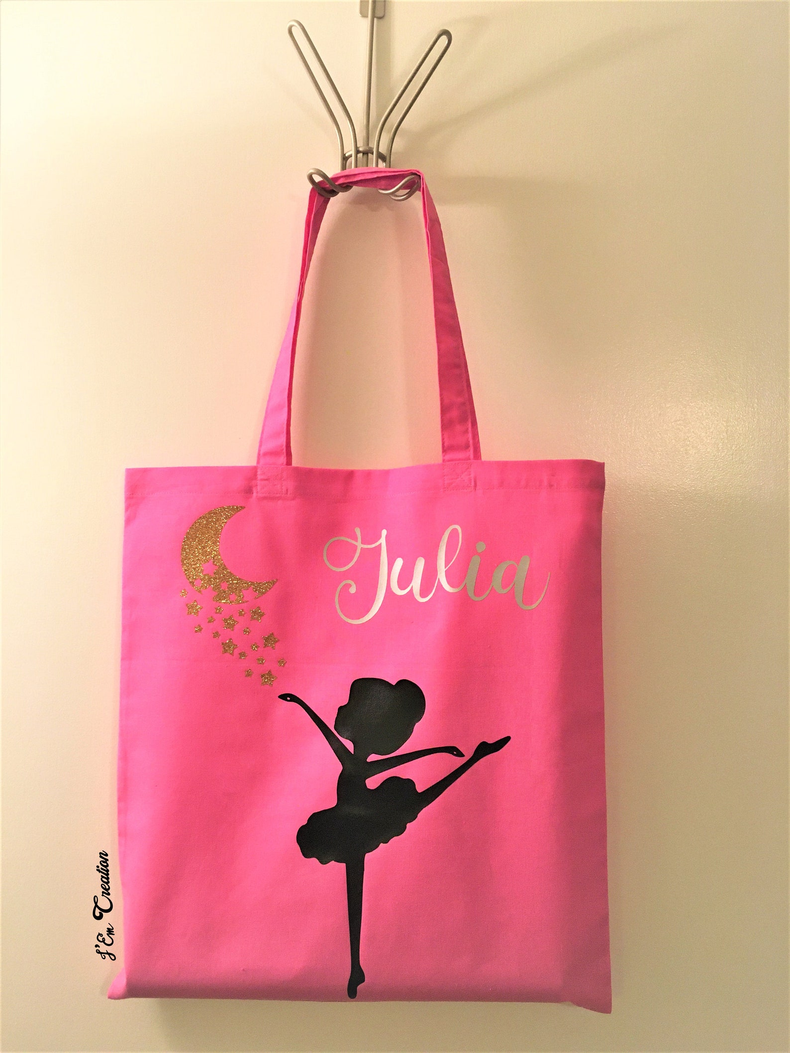 Personalized Ballet Dancer Tote Bag Custom Gifts for Girls Etsy UK