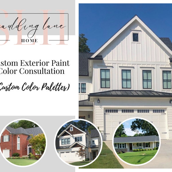 Exterior Color Consultation Etsy