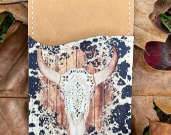 Western Phone Wallet/Card holder for phone/ Wester Wallet/ Wester Card Holder/ Card holder/ Phone Wallet/Card Holder/ Wallet / Card Catty
