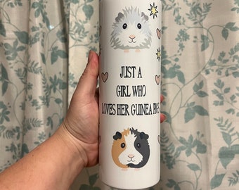 Guinea pig/ Guinea pig supplies/ Guinea pig Tumbler/ Guinea pig coffee up/ Guinea pig water bottle/ Gift/ Stocking Stuffer