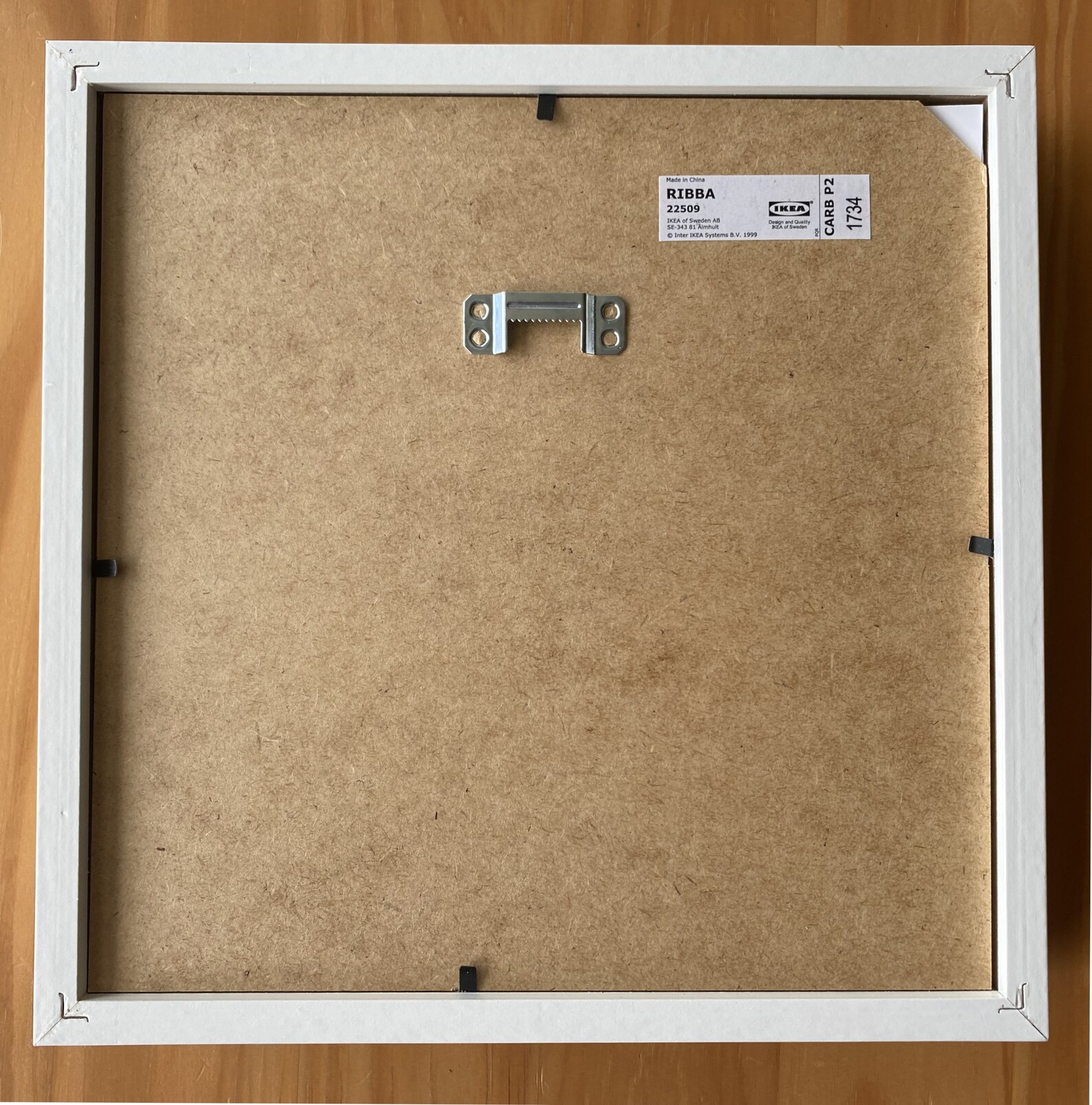 Shadowbox Frame white IKEA RIBBA 9 x 9 Etsy
