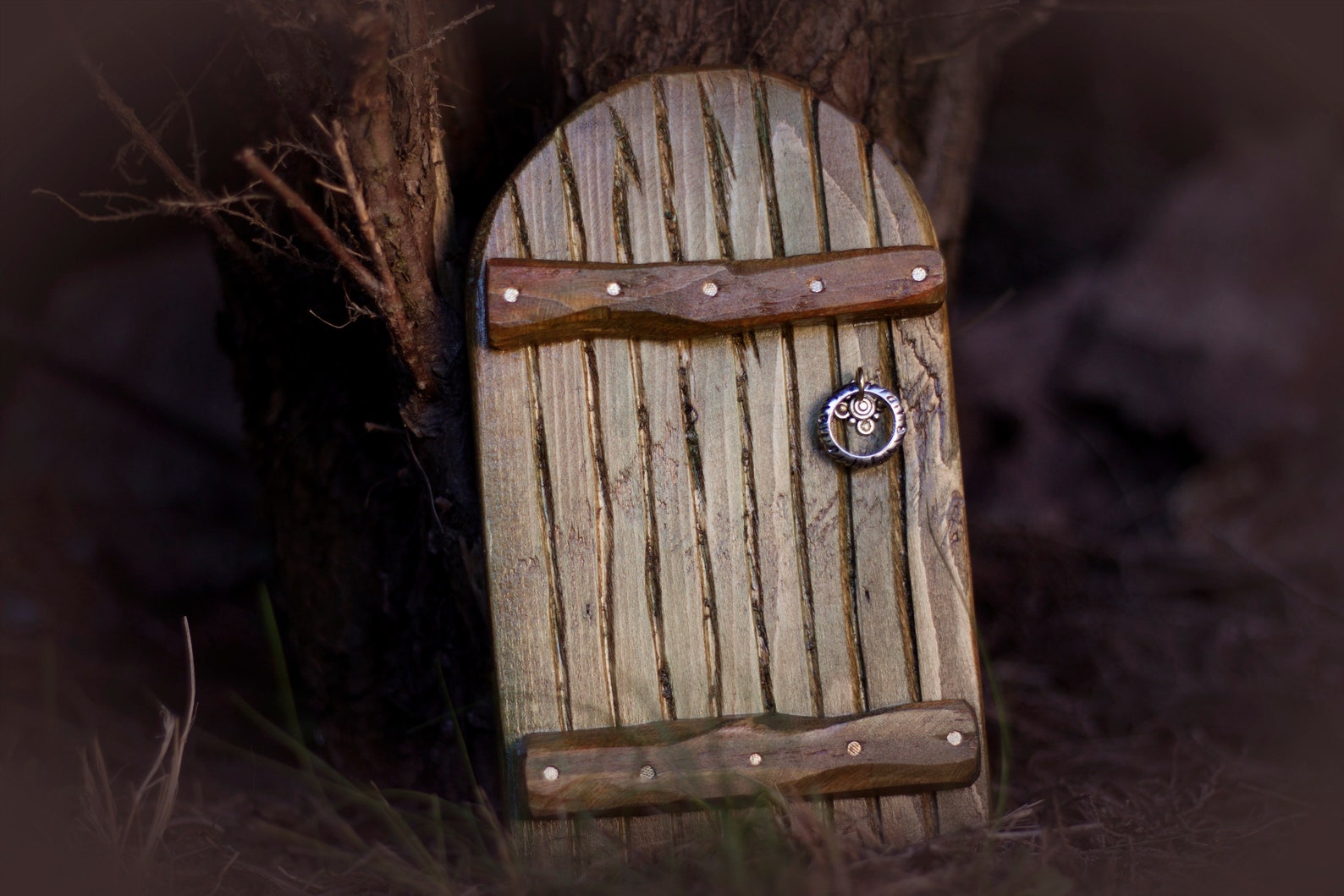 Wooden Fairy Door One Off Original Enchanted Door Garden Etsy