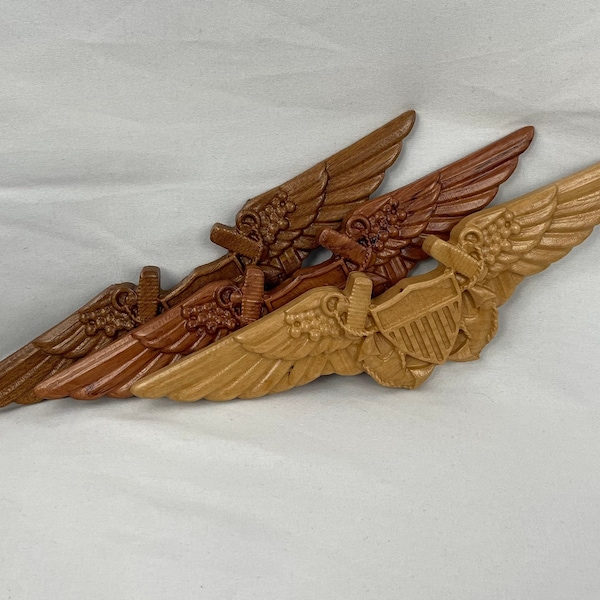 12” NFO Wings (Navy Flight Officer)