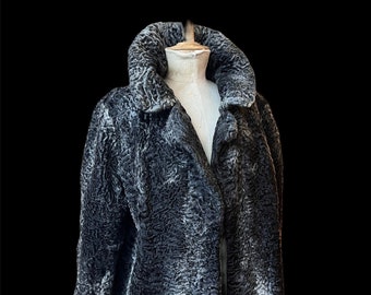 Astrakhan Fur Coat - Etsy Ireland Astrakhan Fur Coat - Etsy Ireland