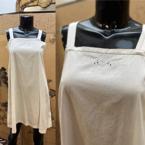 Vintage Cotton Slip Dress