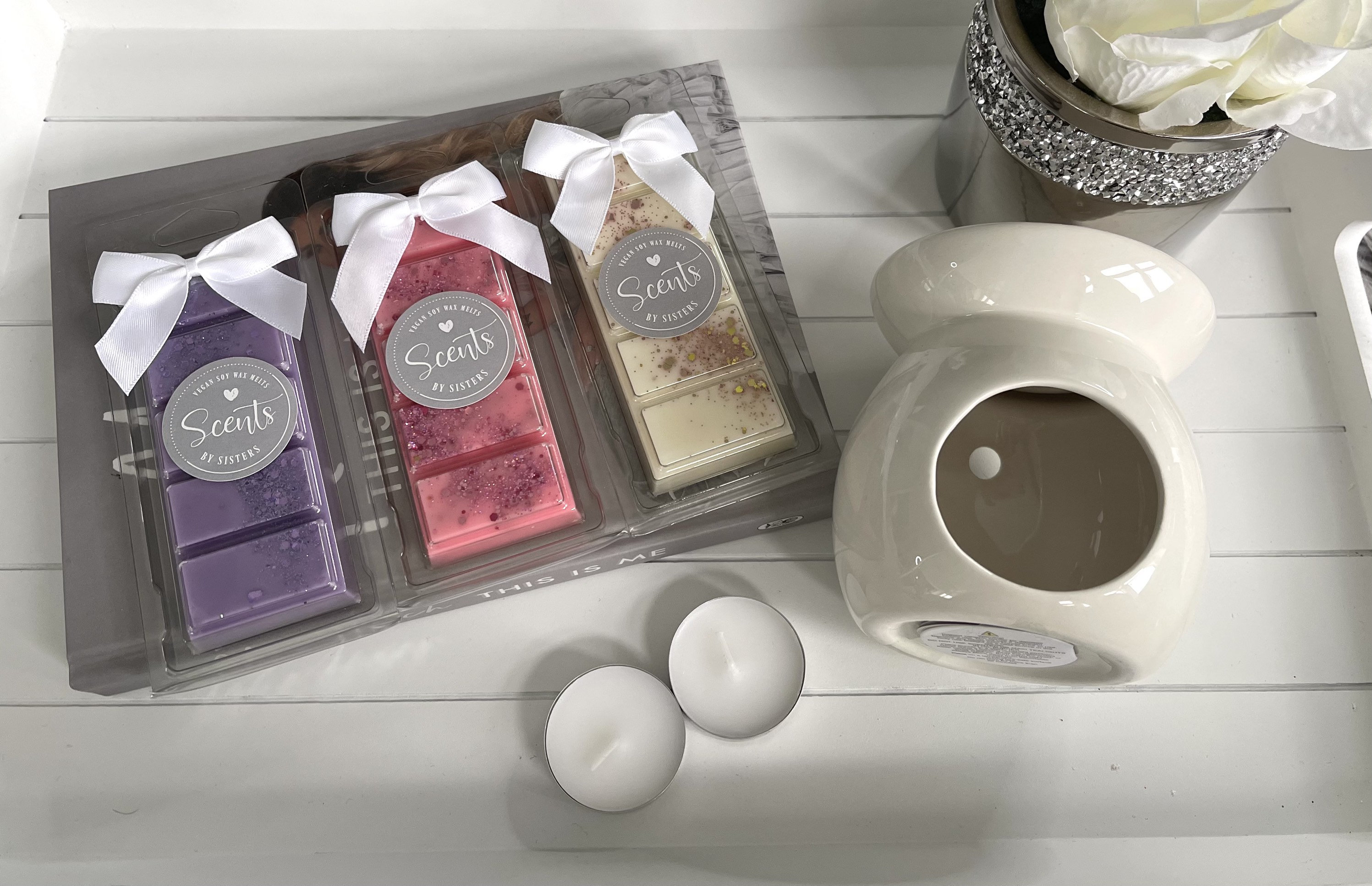 Wax Melt Gift Set Soy Wax Melts Gift Set 1 Burner 3 Snap Etsy