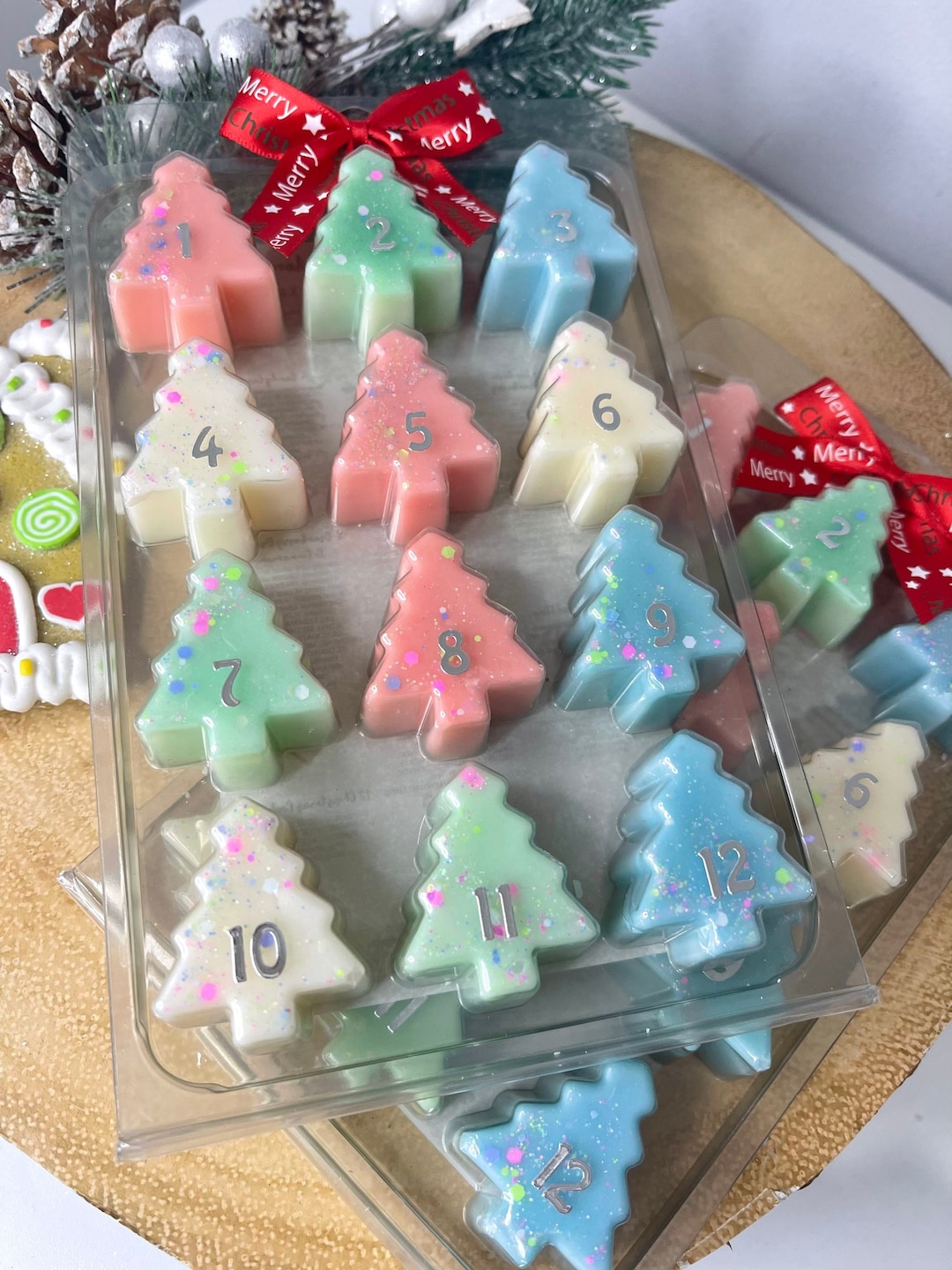 12 Days of Christmas Clamshell 12 Days of Christmas Advent Etsy