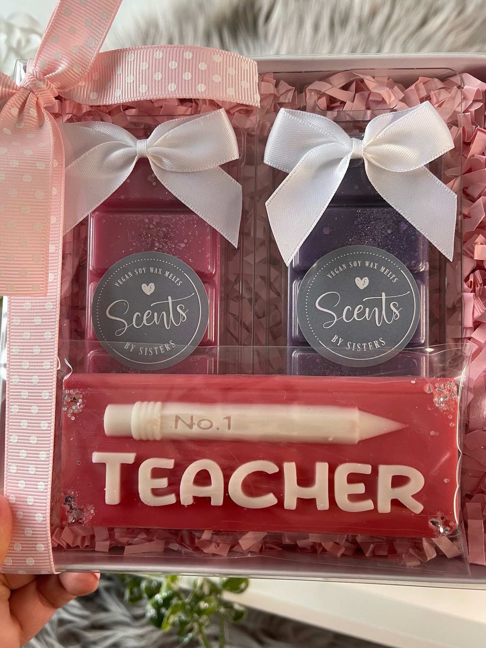 Teacher Gift Set Thank You Teacher Gift Set Best Teacher - Etsy UK