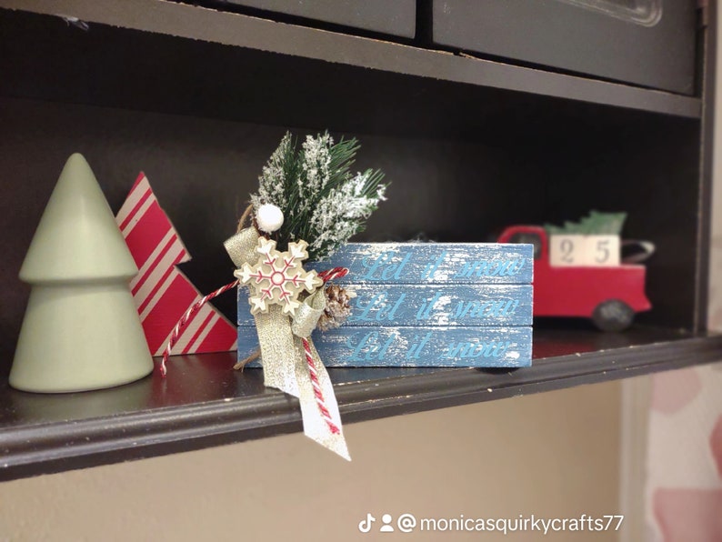 Christmas Bookends Etsy