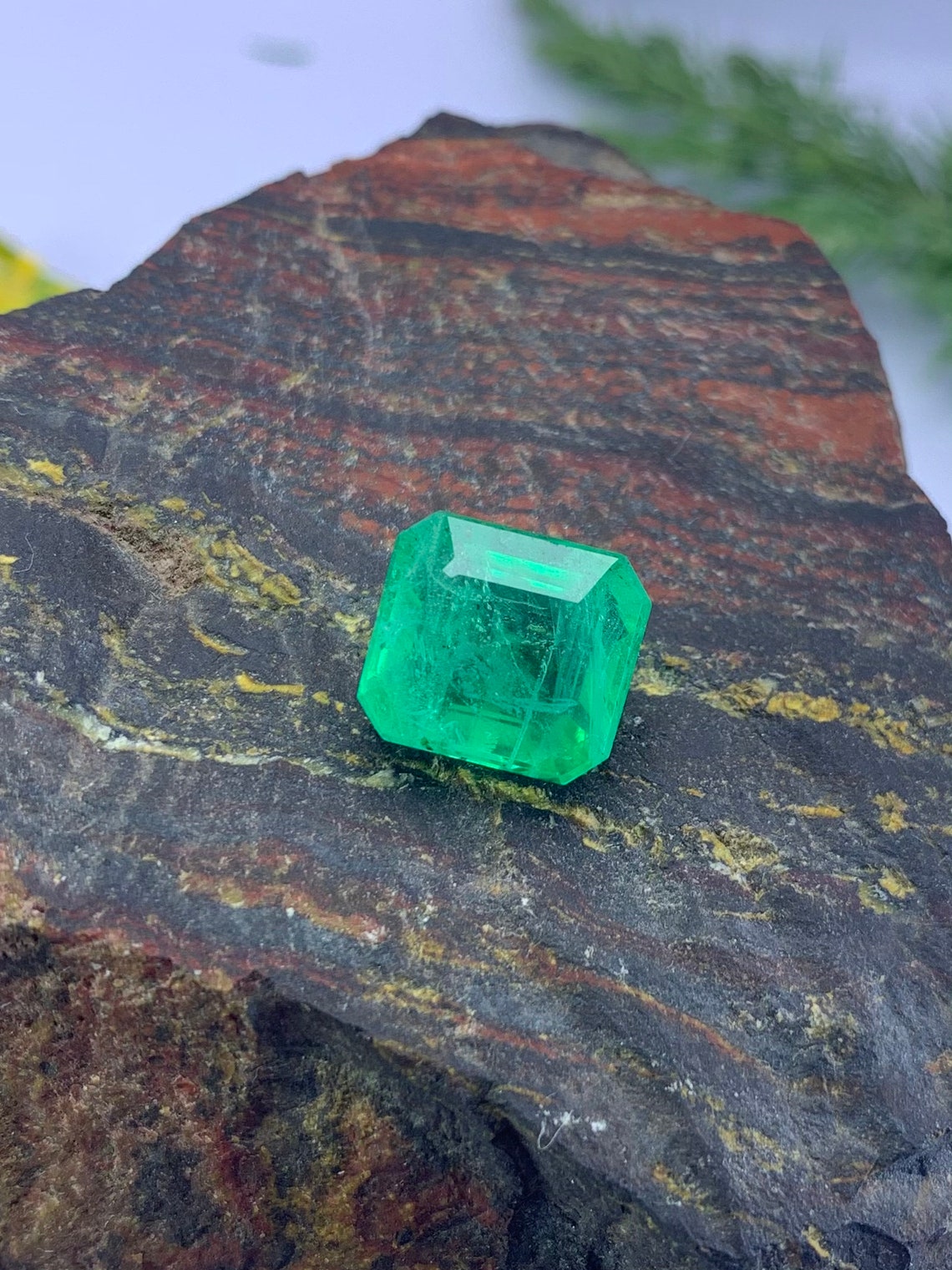 Very Rare synthetic emerald Gemstone AAA Quality 100 Etsy