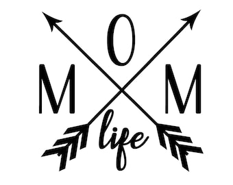 Mom Life Svg, Funny Mom Shirt Svg, Mom of Boys Svg, Mom of Girls Svg, Mom Quote Svg, Motherhood Saying Svg File for Cricut & Silhouette, Png