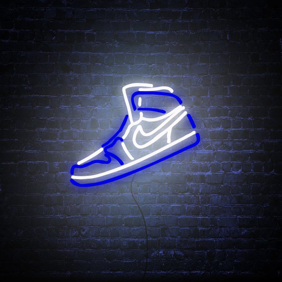neon blue zoom logo