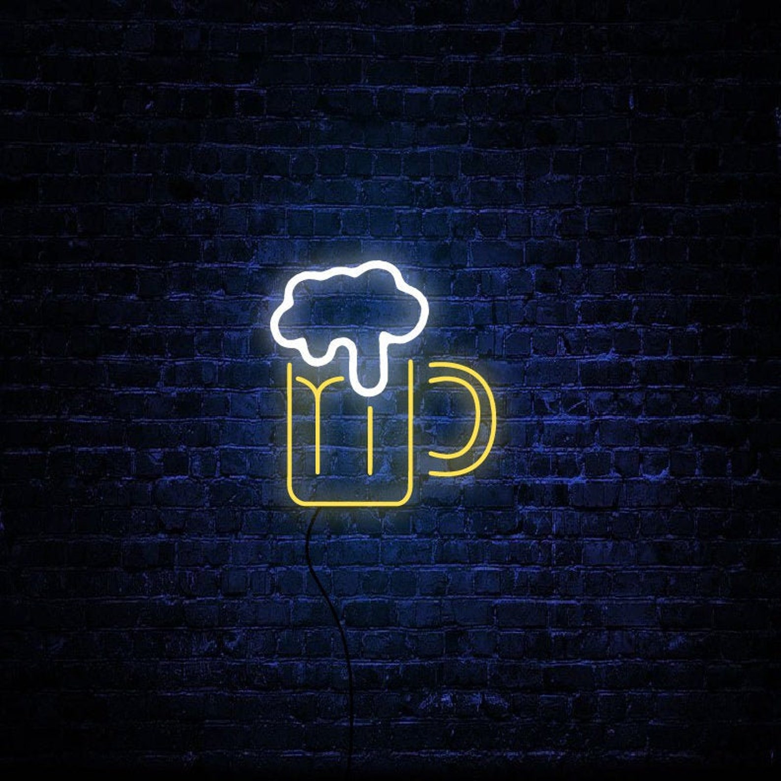 Beer Neon SignCustomize Neon Sign Neon Signs LED Neon Etsy