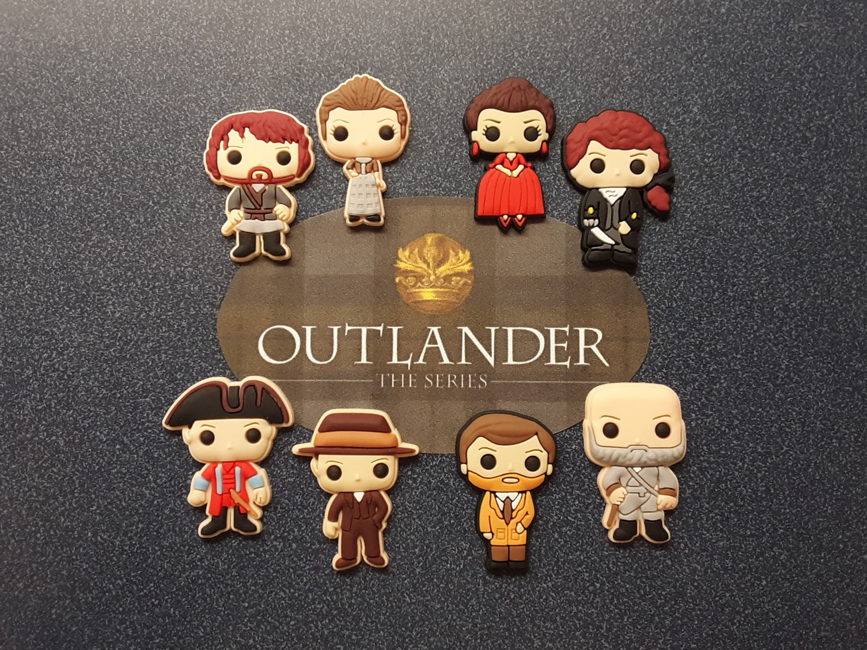 Outlander Inspired Characters Diamond Painting Cover Minder | Needle …
