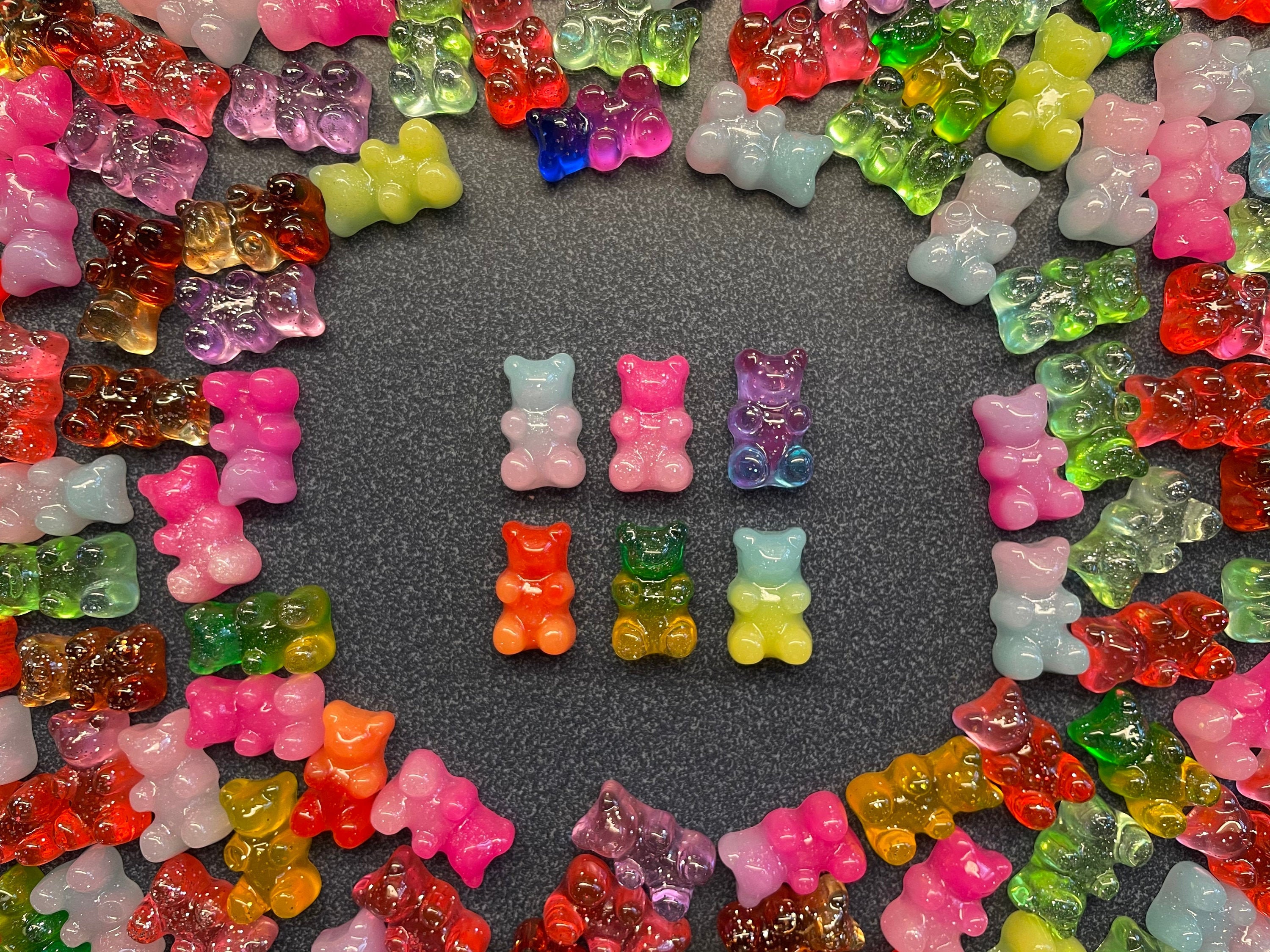 Ombre Gummy Bear Diamond Painting Cover Minder | Needle Minder | Magn…