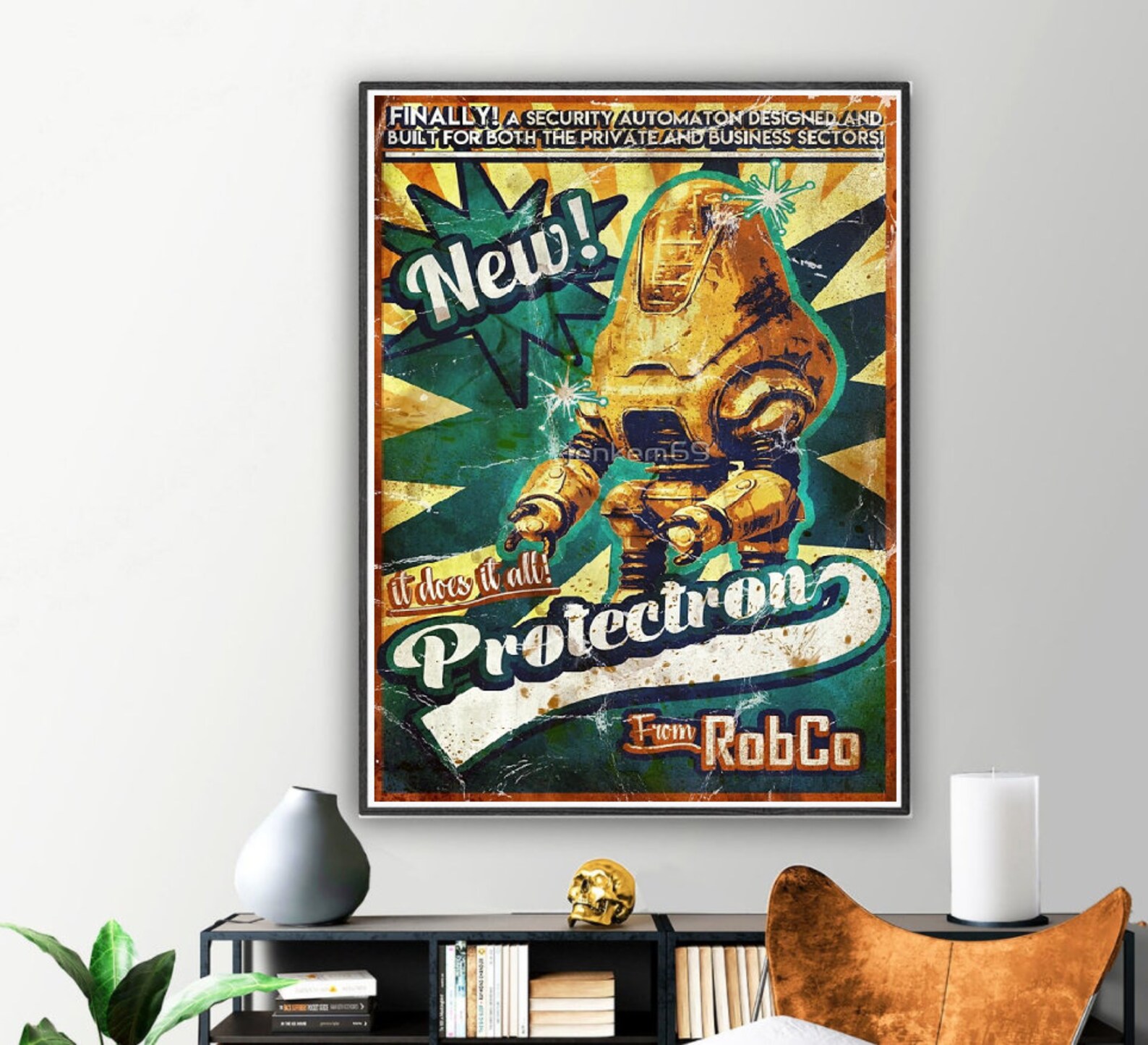 Fallout Poster Canvas Poster Wall HangingFallout Etsy