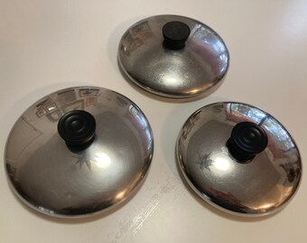 Vtg Revere Ware 1801 Replacement Lid Covers 5 5.5 6 7 8 9 10 12 Stainless Steel Vtg Revere Ware 1801 Replacement Lid Covers 5 5.5 6 7 8 9 10 12 Stainless Steel