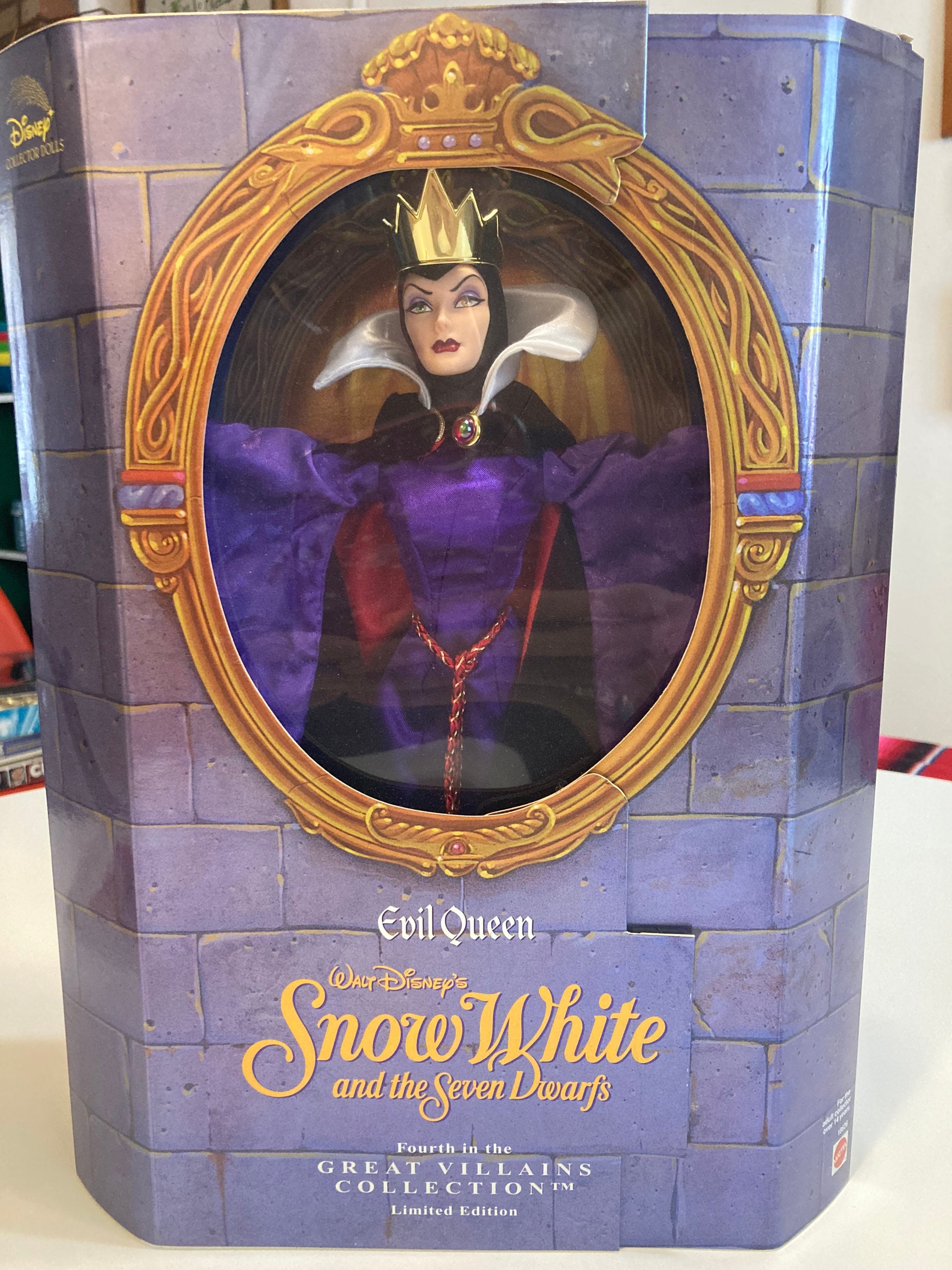 Disney Snow White Evil Queen Doll Etsy UK