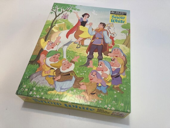 Vintage Disney Snow White Puzzle - Etsy
