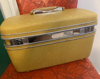 Vintage Train Case Samsonite Silhouette Suitcase Luggage - Etsy