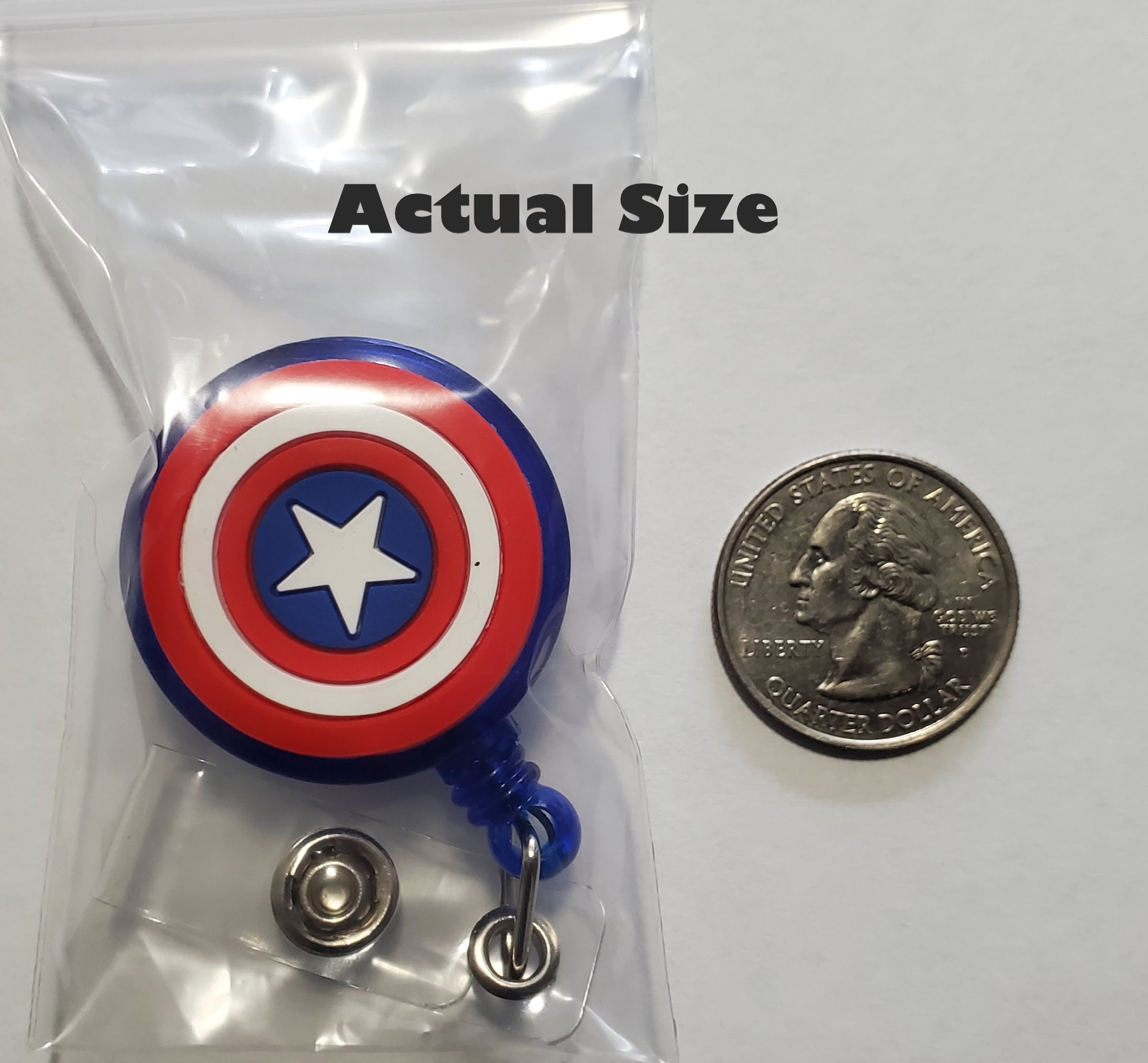 Cartoon Character Slide on Clip Retractable Badge Reels Etsy