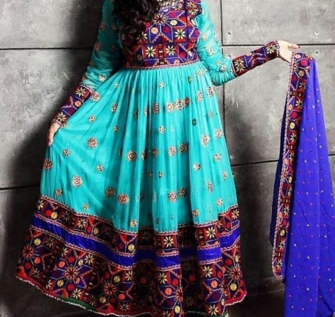 Handmade Embroided Women Dress Afghan Dress for Girls From Etsy