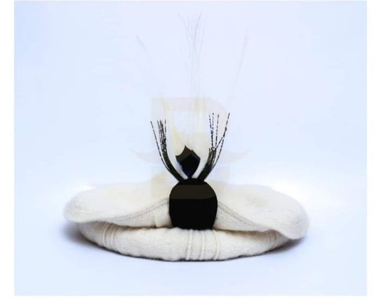 Afghan Pakul Chitrali Cap With Feather 