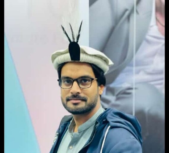 Afghan Pakul Chitrali Cap With Feather 