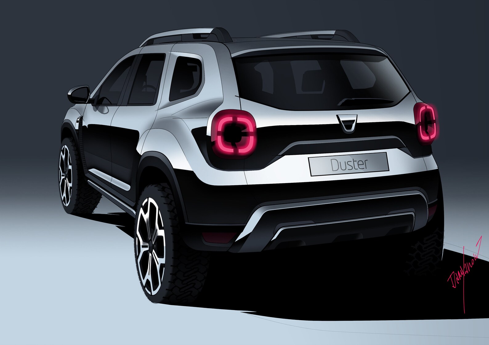 Dacia Duster / Poster / DIGITAL DOWNLOAD / limited edition Etsy