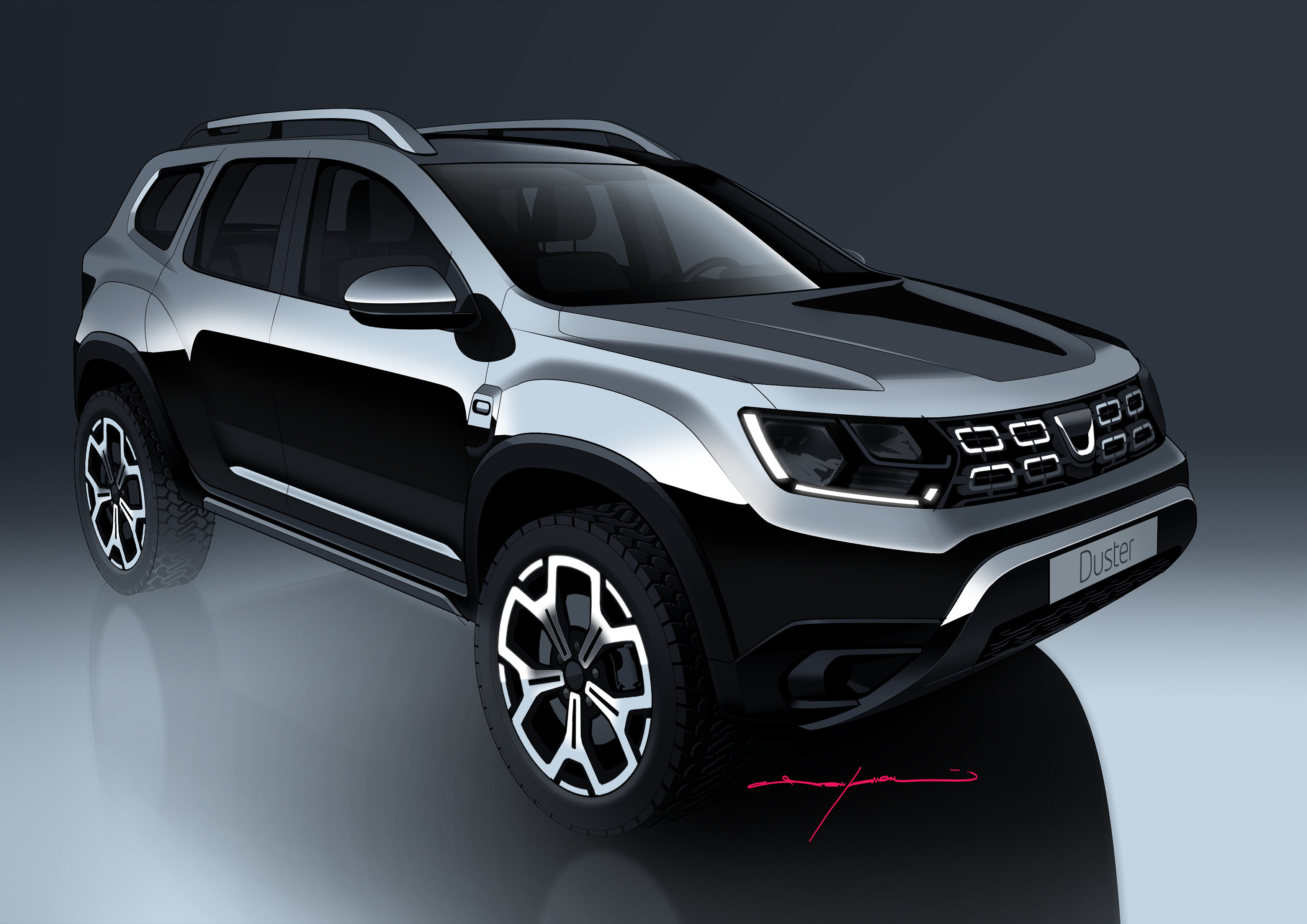 Dacia Duster / Poster / DIGITAL DOWNLOAD / limited edition Etsy