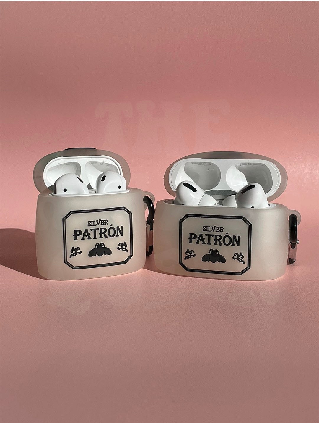 Patron Silver Tequila Bottle Airpod Case Airpod Pro Airpod Etsy