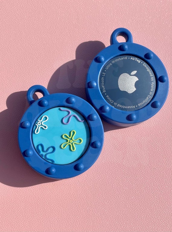 Porthole AirTag Case Holder | Spongebob Squarepants Window AirTag