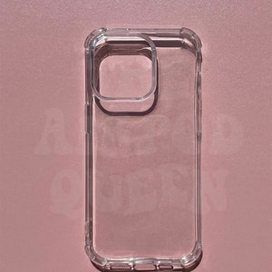 Clear Phone Case for Apple iPhone 14, 14 Pro, 14 Pro Max, 14 Plus | transparent iPhone case | Blank case | DIY phone case, clear case