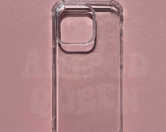 Clear Phone Case for Apple iPhone 14, 14 Pro, 14 Pro Max, 14 Plus | transparent iPhone case | Blank case | DIY phone case, clear case