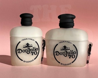 Don Julio 70 tequila bottle AirPod case, AirPod Pro, AirPod Gen 1&2, AirPods 3