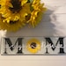 12'x3' Mother’s Day Personalized Tile Plaque with Black Stand ~ Sunflower ~ Mom Gift ~ Birthday New Baby 
