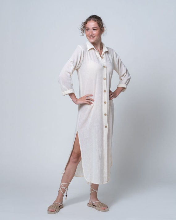 Handmade Organic Cotton Boho Dress