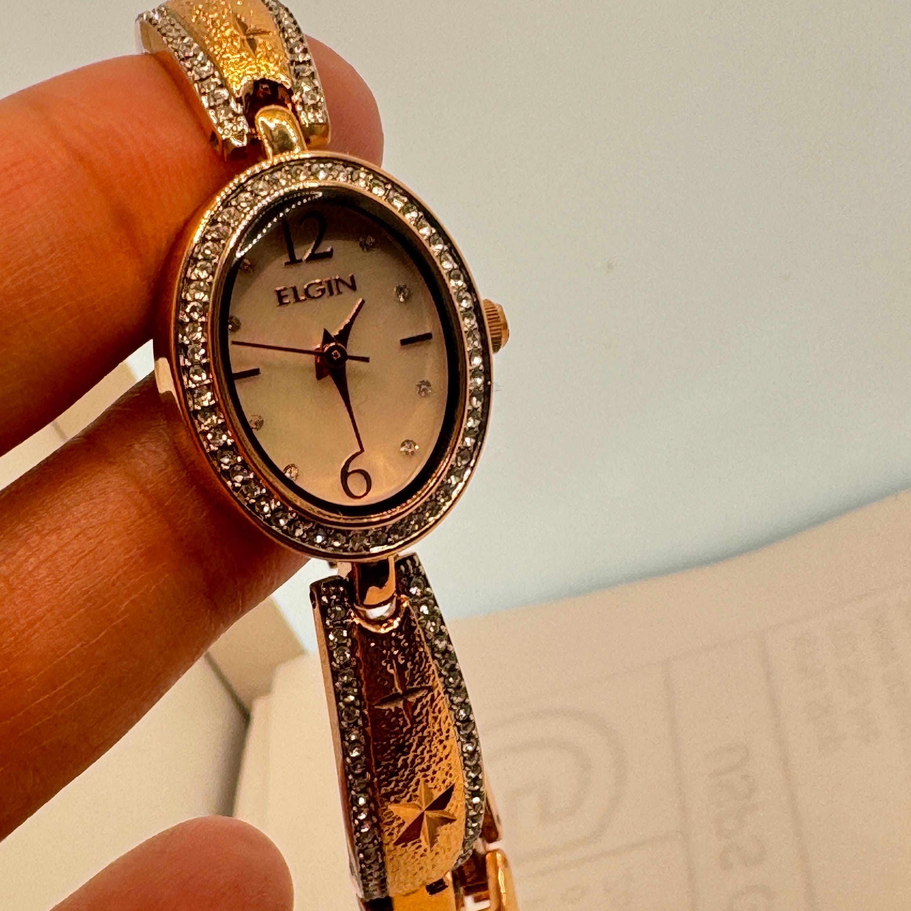 Elgin Classic Watch , Extra Small Size 18mm Diameter , Refurbished Item ...