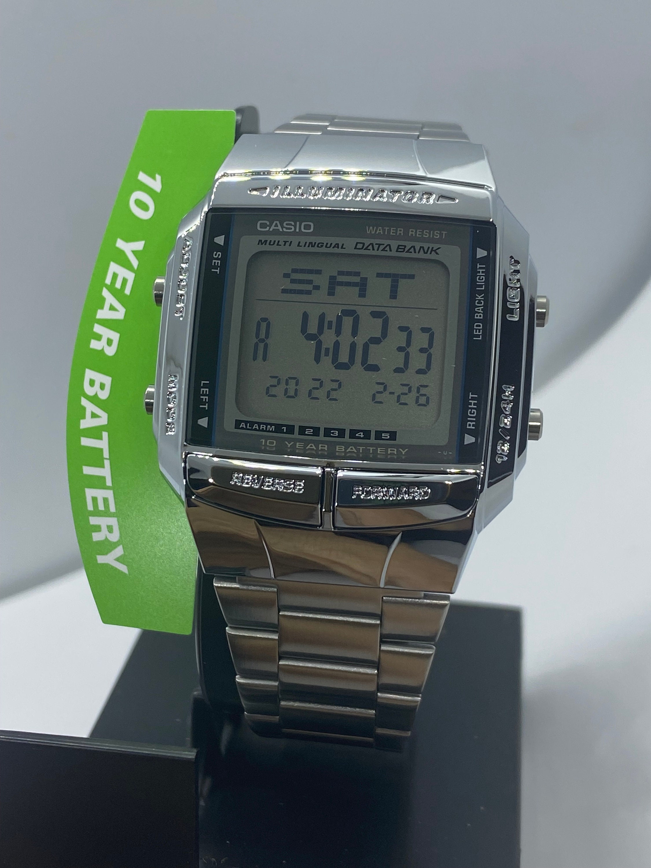 Casio Watch Stainless Steel UNISEX Size 36mm Diameter Brand New