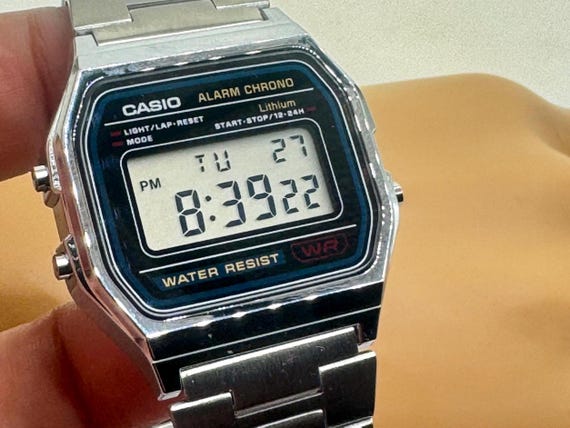80's Vintage】 CASIO Alarm-Chrono W-36 80 s Vintage CASIO Alarm