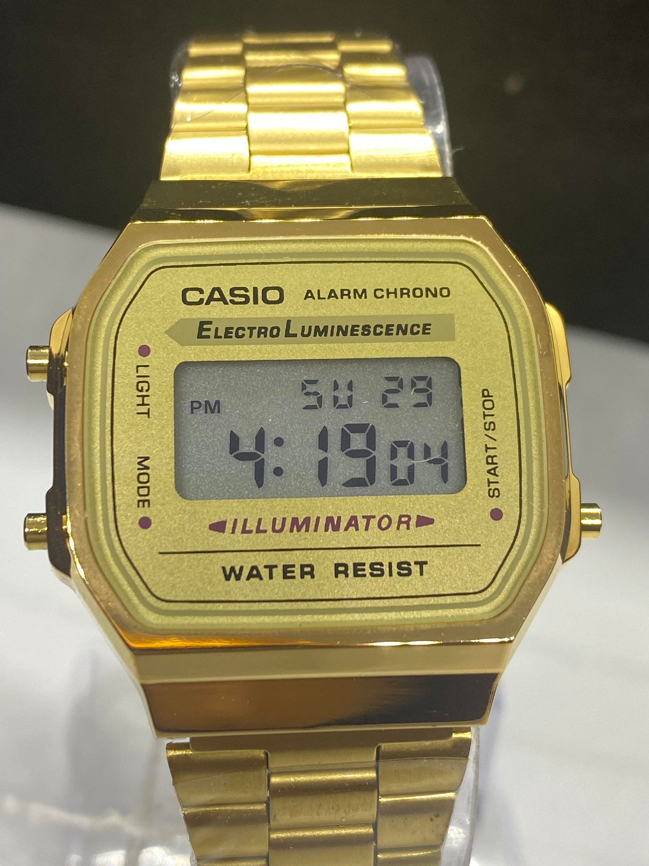 Casio Watch Stainless Steel UNISEX Size New - Etsy